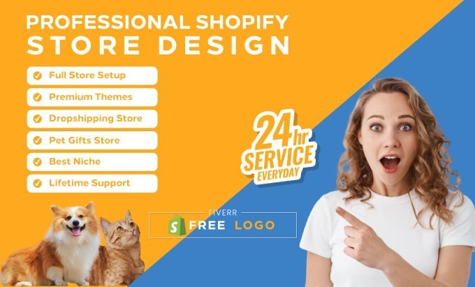 Shopify Store Design Google Ads Graphic Design n Logo Design Expert